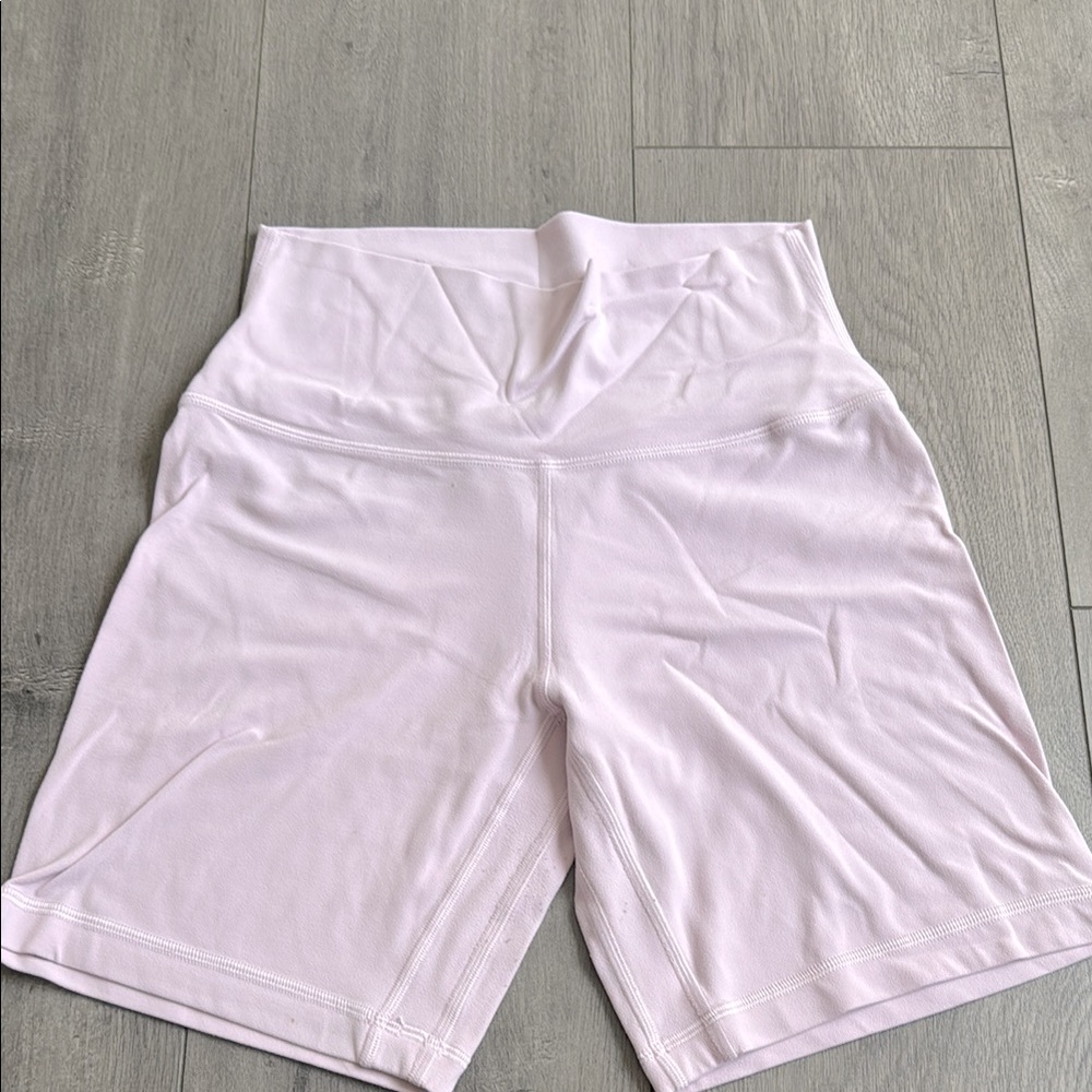 Golden Aritzia Light Pink Bike Shorts Size 6